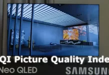 PQI Picture Quality Index bei Samsung-Fernsehern