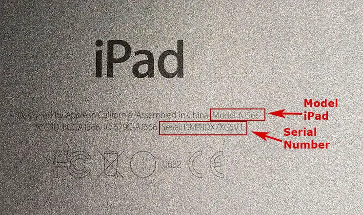 Wie Sie die iPad-Seriennummer und -Modellnummer identifizieren
