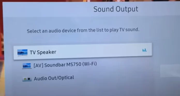 Sound-output