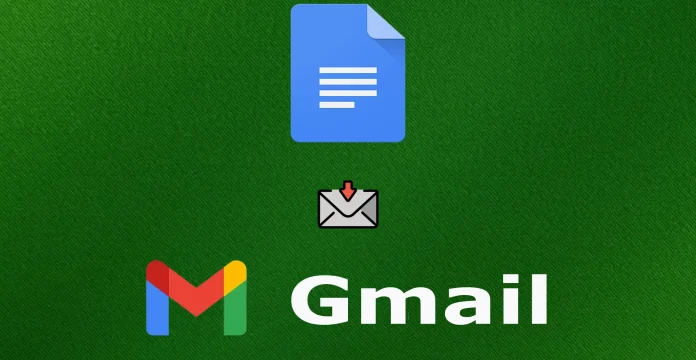 How to draft an email to Gmail in Google Docs