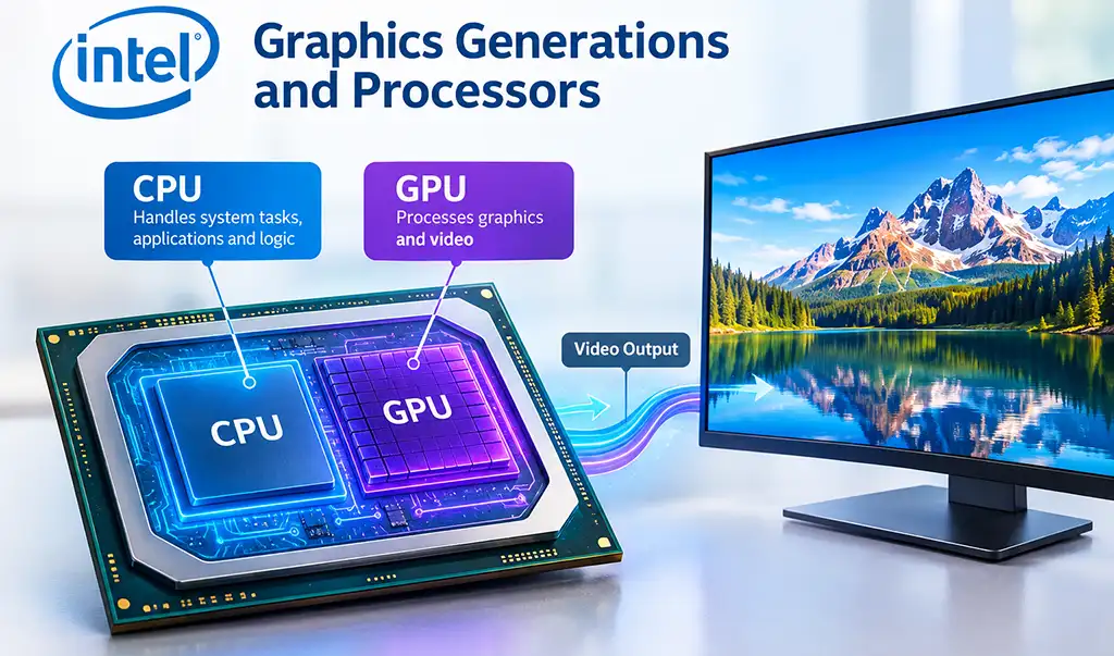 Intel Graphics Generationen und Prozessoren
