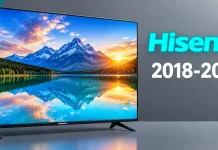 Hisense TV-Modelreihen nach Jahr, 2018–2026