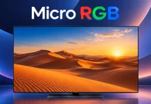 Fernseher mit Micro-RGB-Technologie von Samsung, LG, Hisense, TCL und Sony im Jahr 2026